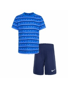Children's Sports Outfit Nike Swoosh Stripe Blue 2
