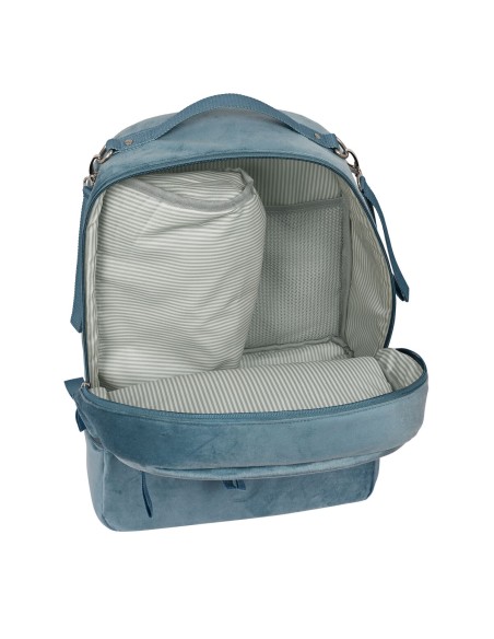 Baby Accessories Backpack Safta Leaves Turquoise (30 x 43 x 15 cm)