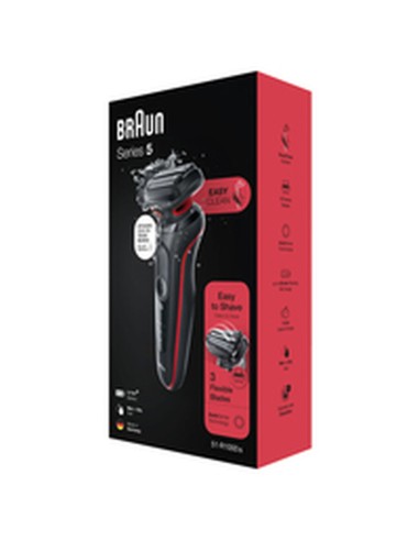 Electric razor Braun 51-B1000s Red