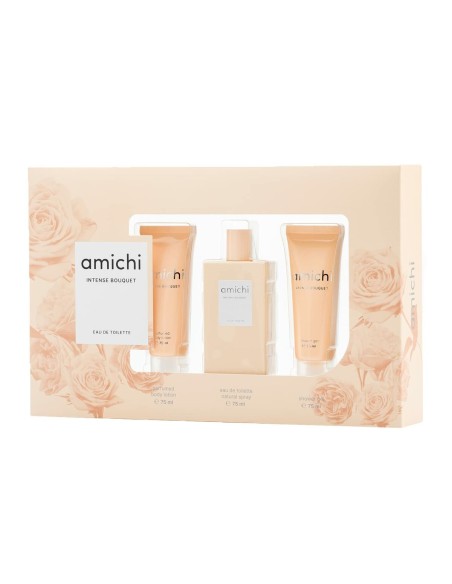 Women's Perfume Set Amichi Intense Bouquet 3 Pieces