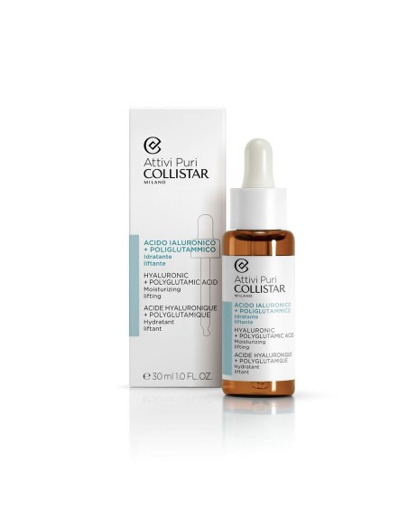 Facial Serum Collistar Attivi Puri Moisturizing Hyaluronic Acid Lifting Effect (30 ml)