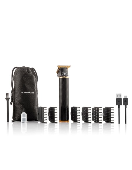 Professional Rechargeable Hair Clipper with Accessories Triher InnovaGoods