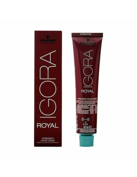 Permanent Dye Igora Royal Schwarzkopf 1047 6-6 Nº 6-6 Nº 9.0-rubio muy claro Nº 8.0-rubio claro 60 ml