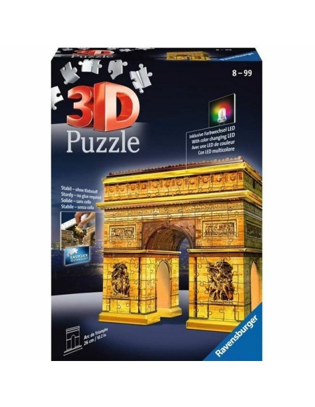 3D Puzzle Ravensburger Iceland: Kirkjuffellsfoss  216 Pieces 3D