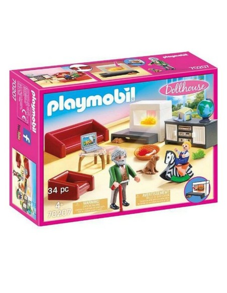 Playset Dollhouse Living Room Playmobil 70207 Dining set (34 pcs)
