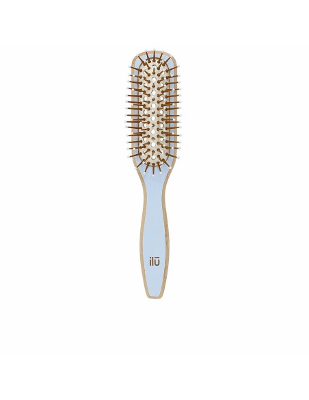 Detangling Hairbrush Ilū Bamboom Blue