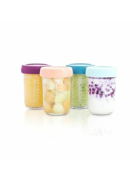 Food Preservation Container Babymoov Airtight 4 x 240 ml
