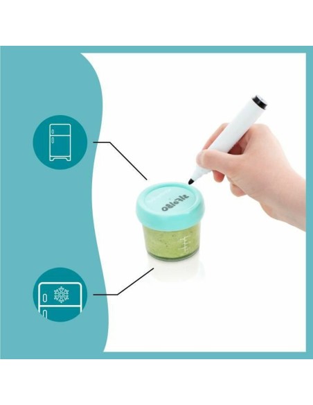 Food Preservation Container Babymoov Airtight 4 x 240 ml