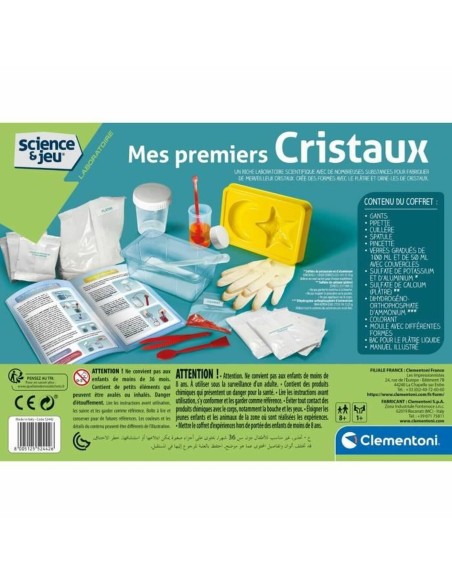 Science Game Clementoni Create Your Crystals