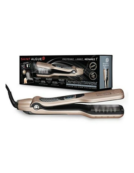 Hair Straightener Demeliss Titanium Saint-Algue Straightener Demeliss Titanium Black