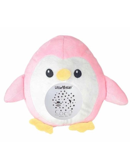 Musical Plush Toy Projector Pink Penguin