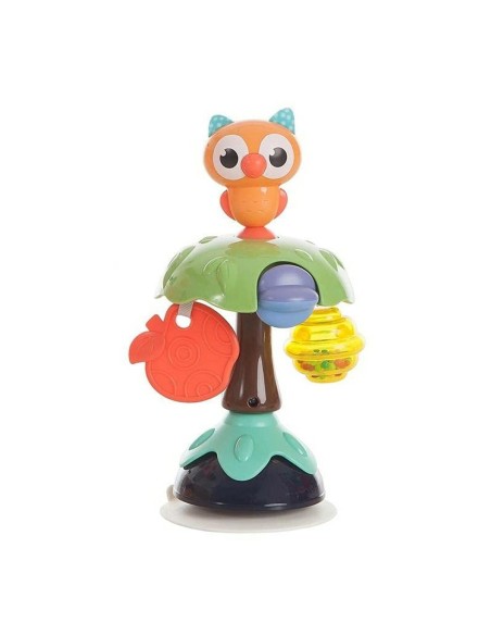Rattle Suction cup Owl 25 x 12 cm