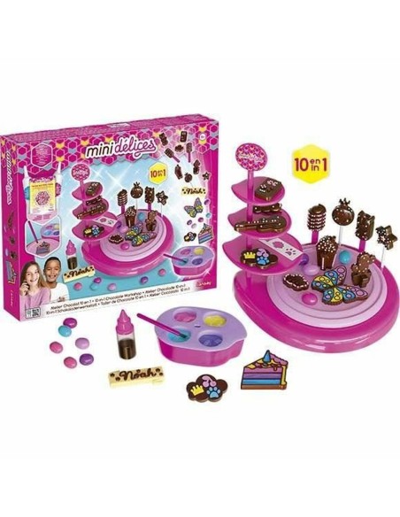 Craft Game Lansay Mini Délices - 10 In 1 Chocolate Workshop  Bakery