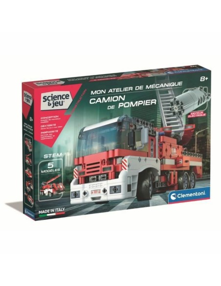 Fire Engine Clementoni Fire Truck STEM + 8 Years 5 Models