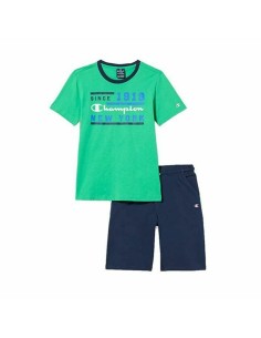 Children's Sports Outfit Champion Green 2 Pieces Lime green 2