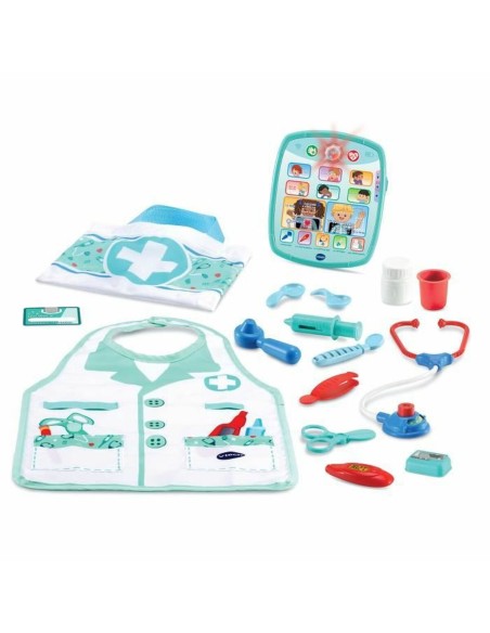 Toy Medical Case with Accessories Vtech Electronic Doctor Apprentice Kit 
