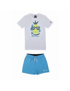 Children's Sports Outfit Champion White 2 Pieces