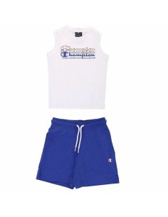 Children's Sports Outfit Champion White 2 Pieces Blue 2