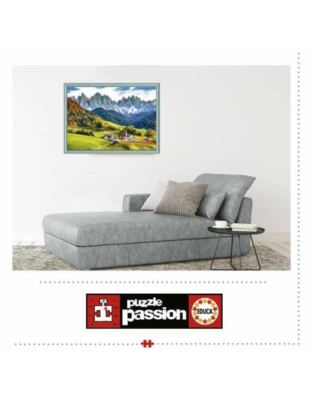 Puzzle Educa Autumn in the Dolomites 2000 Pieces
