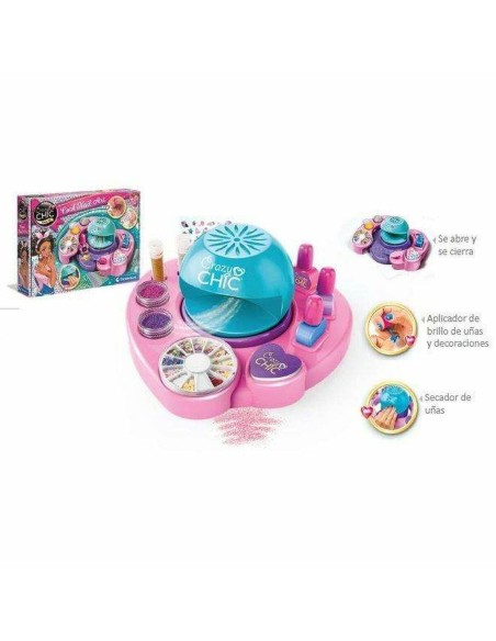 Manicure Set Clementoni Cool Nails Art Multicolour