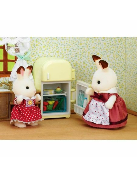 Action Figure Sylvanian Families Mom Rabbit Chocolate / Refrigerator