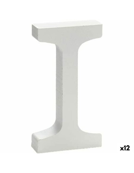 Wall Decoration Pincello 1711009 1,8 x 21 x 17 cm Letter I (12 Units)