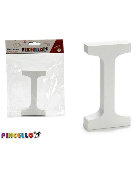 Wall Decoration Pincello 1711045 2 x 16 x 14,5 cm Letter I (24 Units)