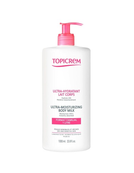 Body Lotion Topicrem Uh Moisturizing 1 L