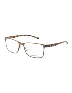 Men' Spectacle frame Porsche Design P8346-E-57 Golden ø 57 mm
