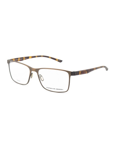 Men' Spectacle frame Porsche Design P8346-E-57 Golden ø 57 mm