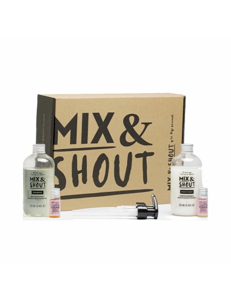 Shampoo Mix & Shout Rutina Fortalecedor Lote 4 Pieces Strengthening Hair Treatment