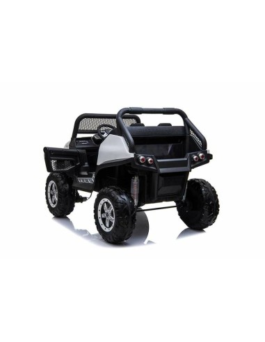 Children's Electric Car Mercedes Benz Unimog White 12 V