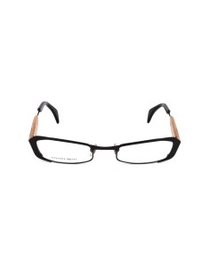 Unisex' Spectacle frame Alexander McQueen AMQ-4114-65Z Black Ø 50 mm