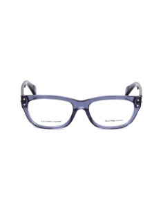 Unisex' Spectacle frame Alexander McQueen AMQ-4223-BMP Blue Ø 52 mm