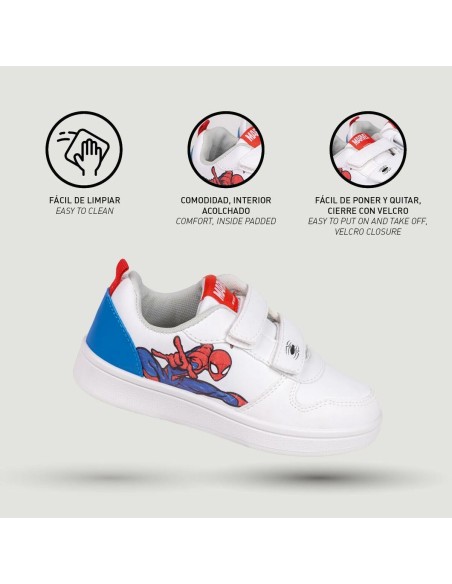 Sports Shoes for Kids Spider-Man Velcro