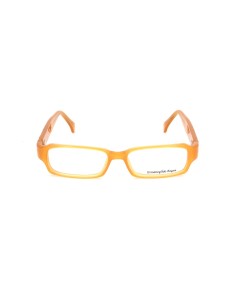 Unisex' Spectacle frame Ermenegildo Zegna VZ3504-06DS Yellow Ø 51 mm