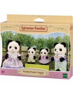 Action Figures Sylvanian Families The Panda Family