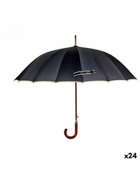 Umbrella Black Metal Cloth 110 x 110 x 95cm (24 Units)