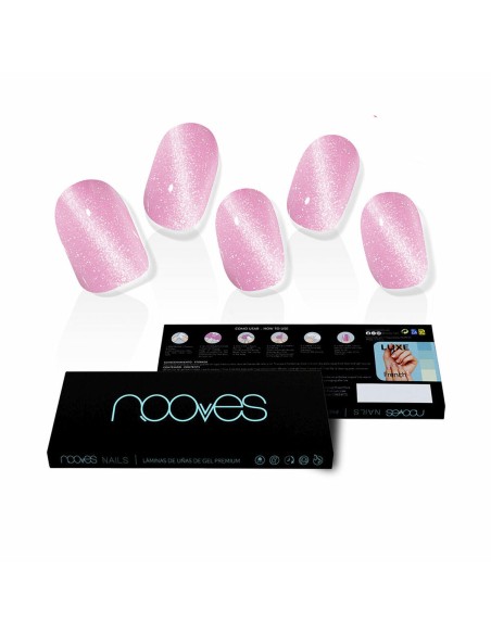 False nails Nooves Afrodita Gel Self-adhesives Cat Eye