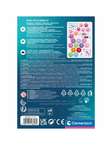 Children's Make-up Set Clementoni Crazy Chic