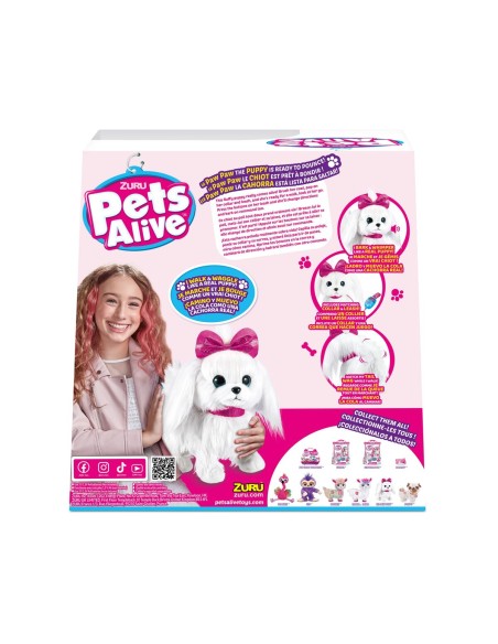 Interactive Dog Lil Paw Paw Puppy Pets Alive 30 x 18 x 30 cm