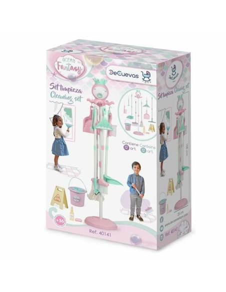Cleaning & Storage Kit Decuevas Ocean Fantasy 12 Pieces Toy 23 x 23 x 100 cm