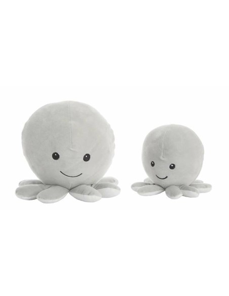 Fluffy toy Grey Octopus 26 cm
