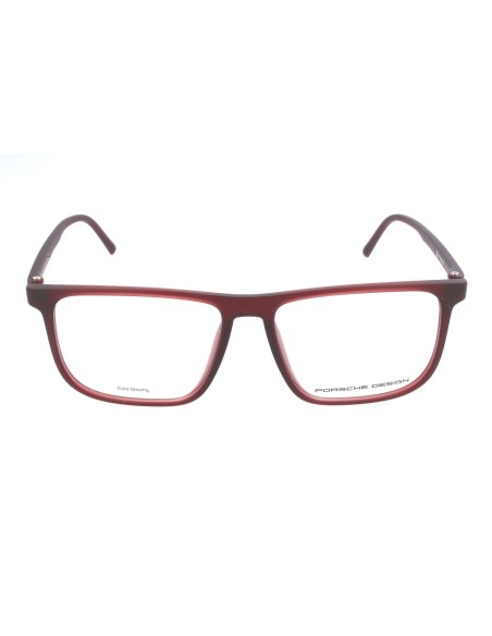 Men' Spectacle frame Porsche Design P8299-B Red Ø 53 mm