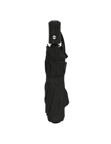 Foldable Umbrella Safta Business Black (Ø 102 cm)