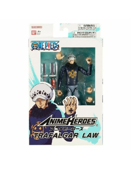 Action Figure One Piece Bandai Anime Heroes: Trafalgar Law 17 cm