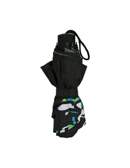 Foldable Umbrella El Niño Green bali Black (Ø 98 cm)