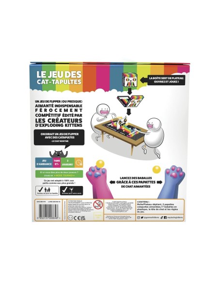 Board game Asmodee Le Jeu des Cat-Tapultes (FR)