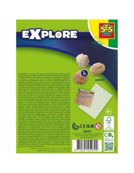 Board game SES Creative Explore Geodes (FR)