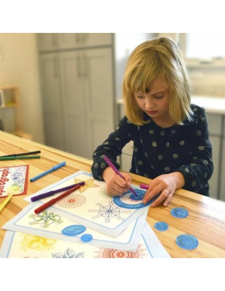 Drawing Set Spirograph Silverlit 30 Pieces